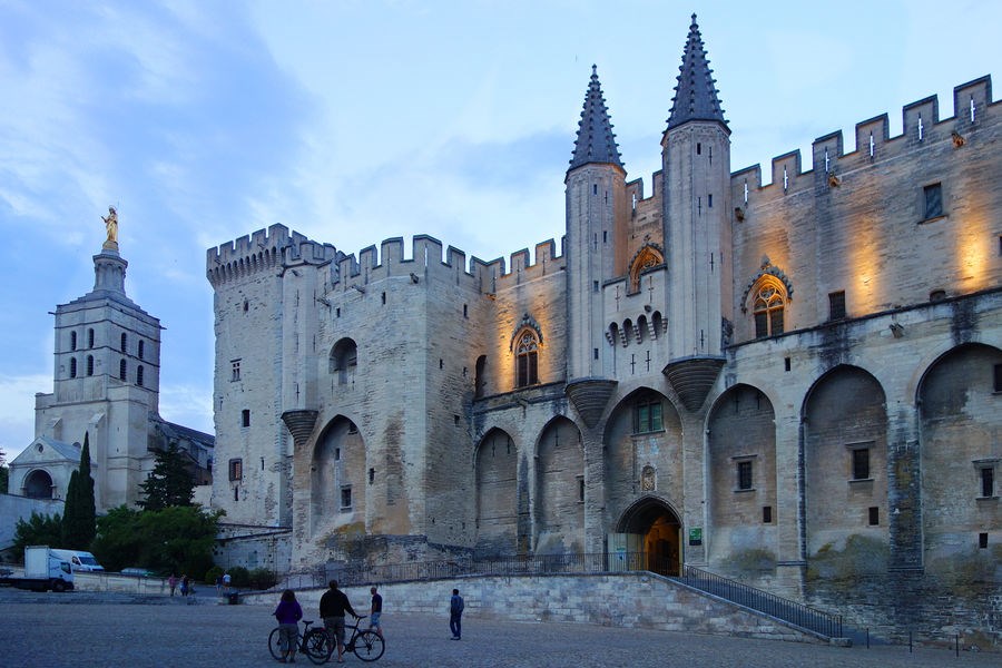 When a French pope was elected in 1309, the Catholic Church actually bought Avignon and built the imposing Palace of the Popes. Seven popes ruled from here for nearly a century. During this time, Avignon grew from a sleepy village into a thriving city. Via ricksteves.com
