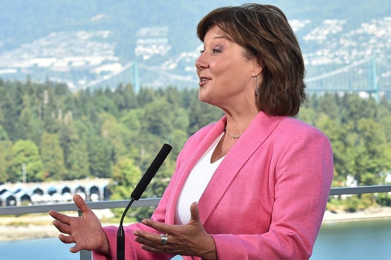 Christy Clark back in the glory days.