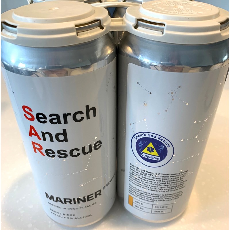 Coquitlam SAR fundraising beer