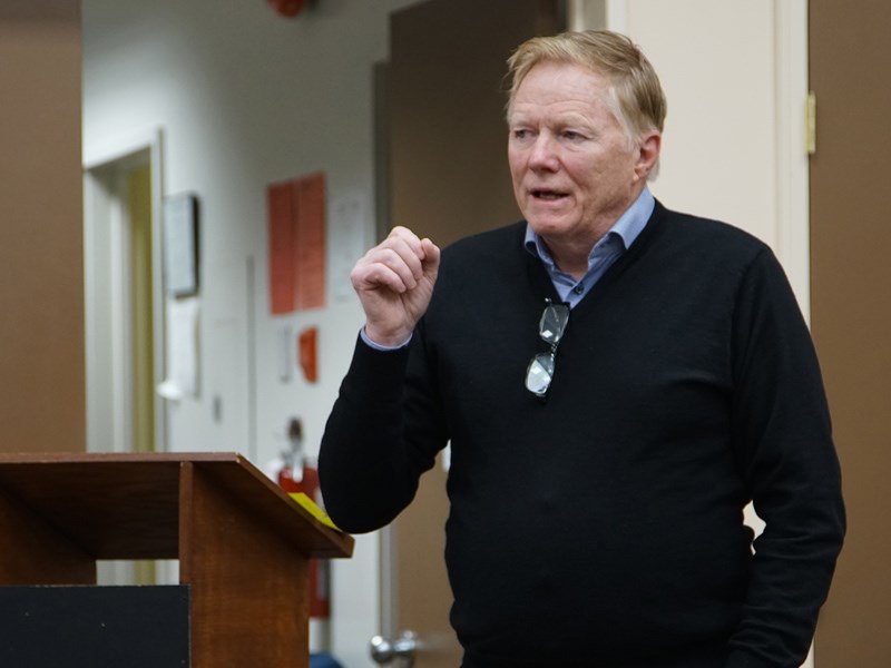 Powell River Minor Hockey Association director of operations Rick Hopper