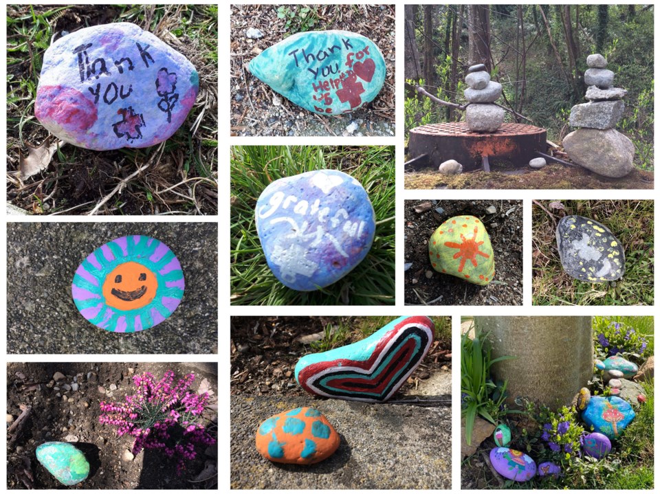 rock art, New Westminster, pandemic