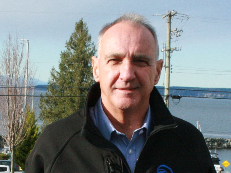 City of Powell River councillor Jim Palm