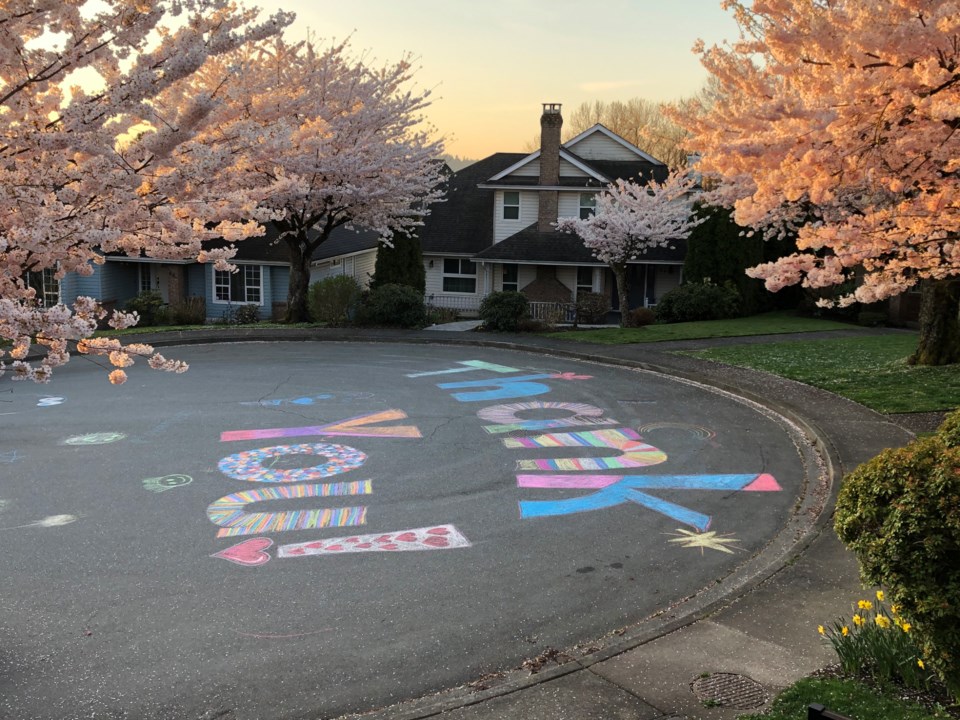 thank you, health-care salute, New Westminster