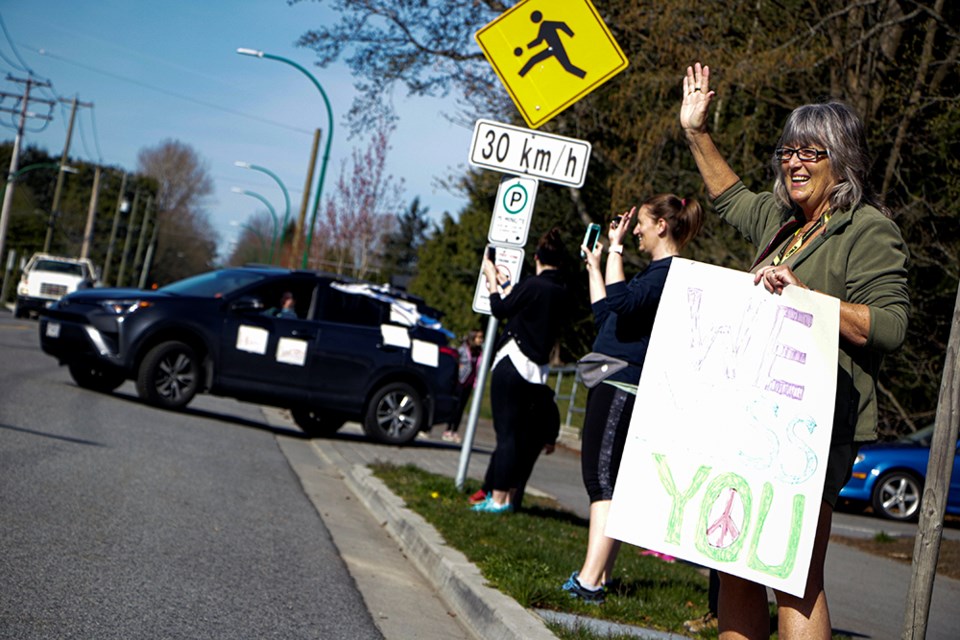 suncrest teachers parade