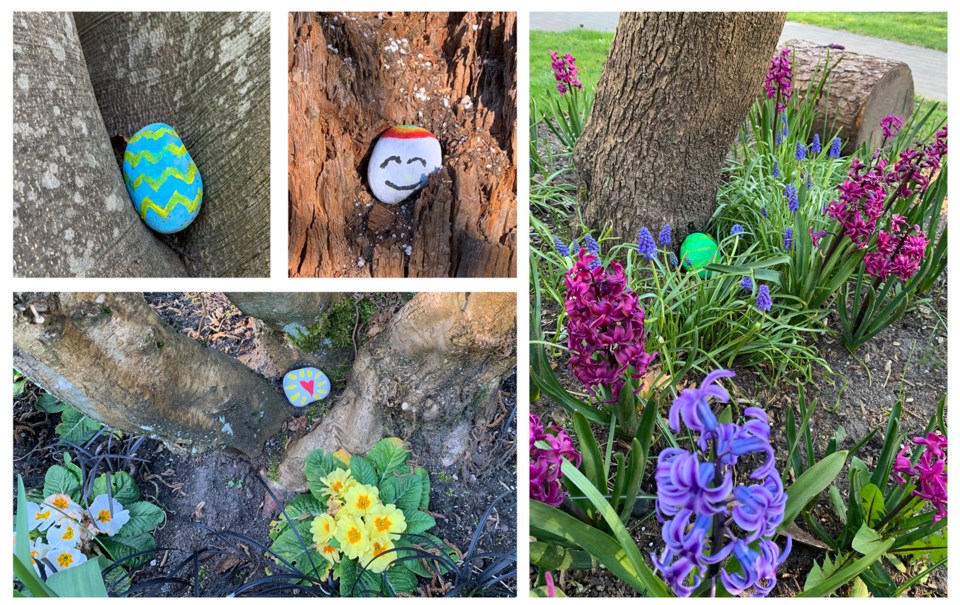 Easter rocks, Matthew Dean, New Westminster