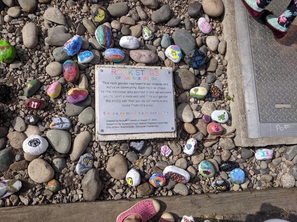 Queensborough, rock art garden