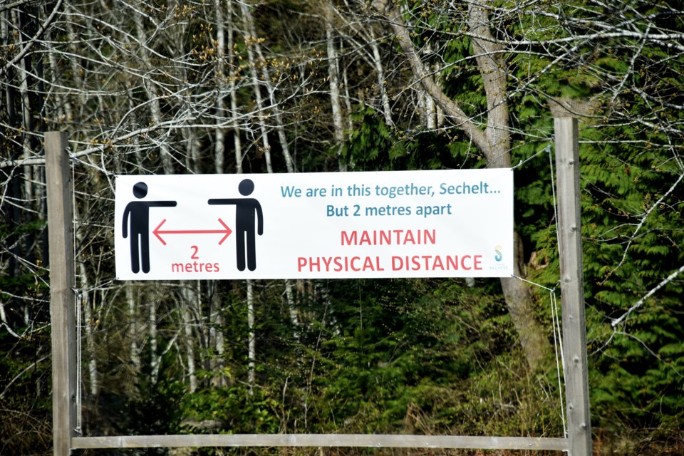 physical distance