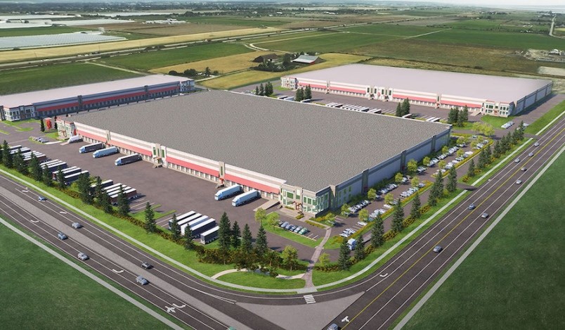 Amazon's new 400,000-square-foot distribution centre