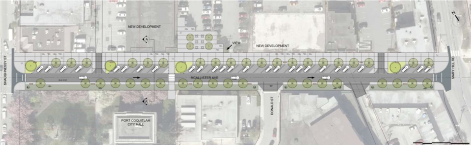 McAllister Avenue plans.