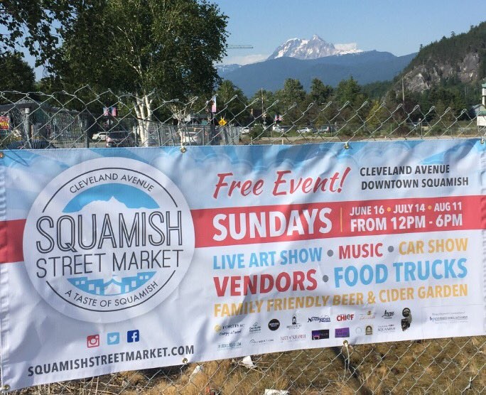 Squamish street market