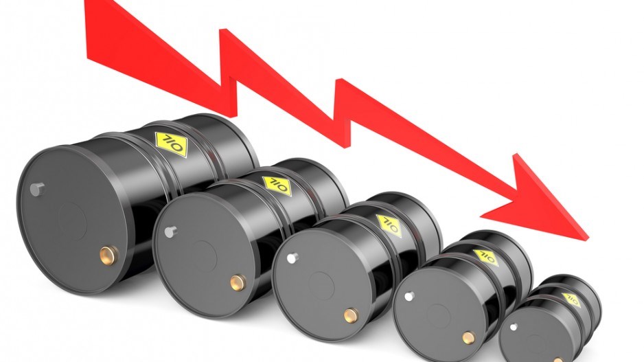 Oil price tests the bottom of the barrel