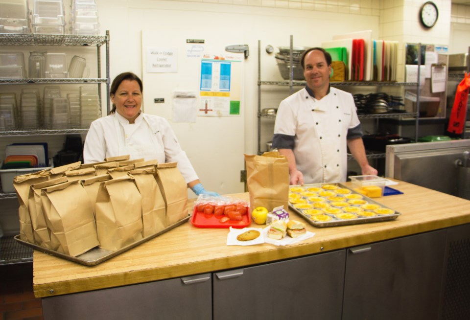 New Westminster school district, lunch program