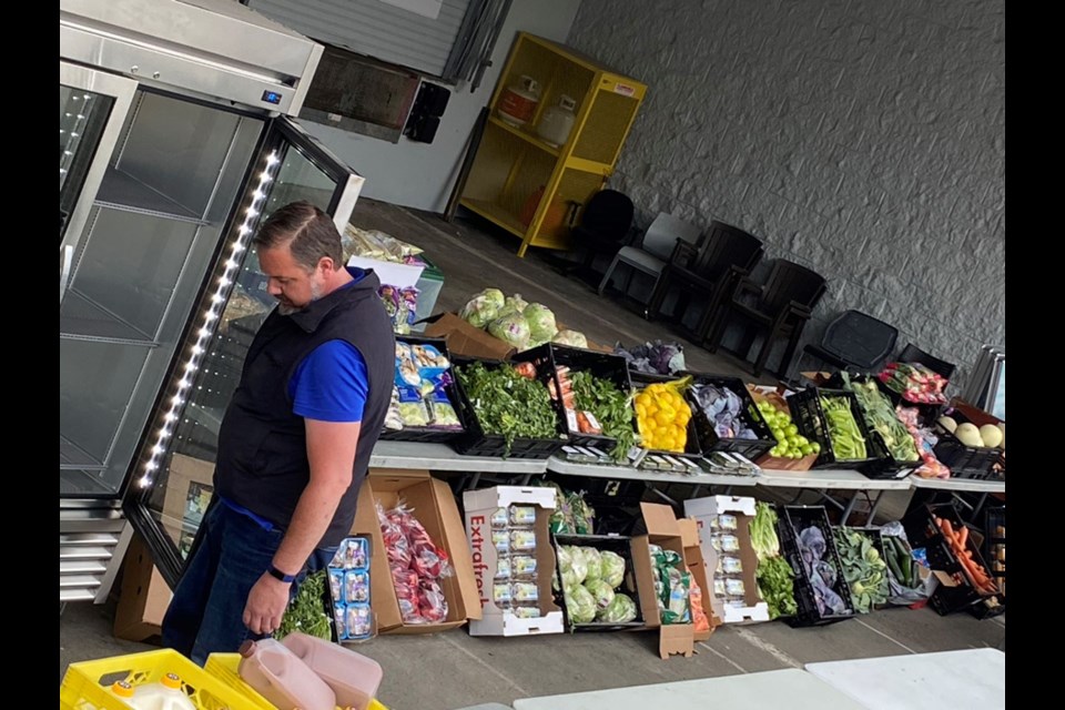The Greater Vancouver Food Bank’s first-ever “Fresh Week” has a large supply of perishable food available to its clients during what is normally a closure week for all of its sites. Submitted photo