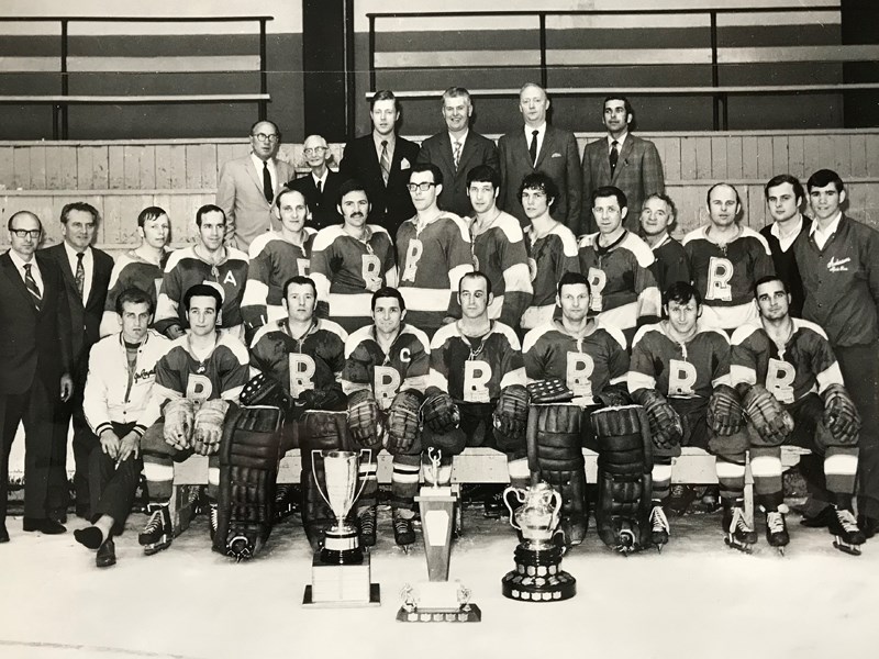 1969/1970 Powell River Rodmay Regals Hockey Club.