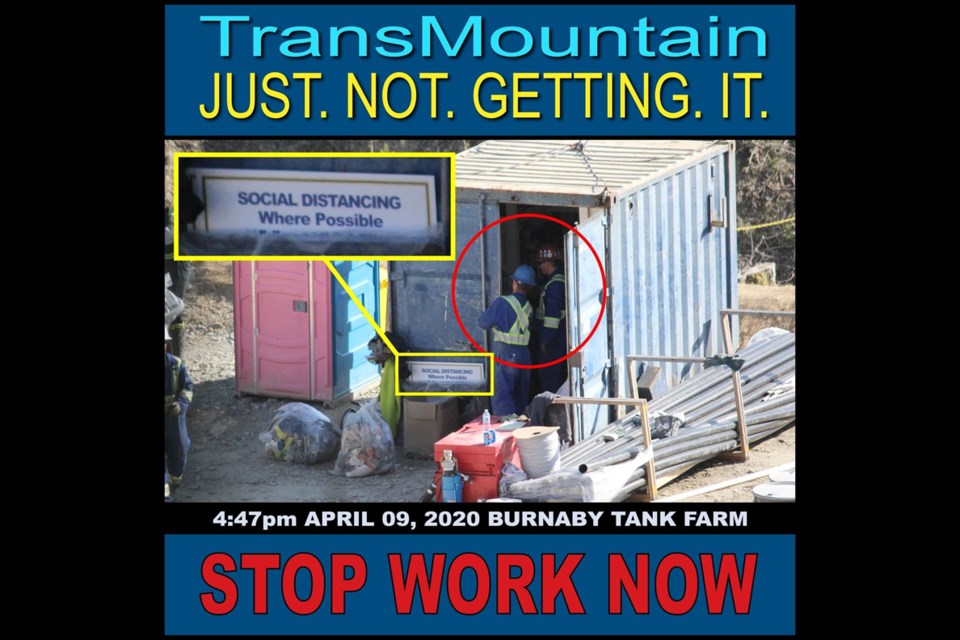 A Trans Mountain meme. Contributed