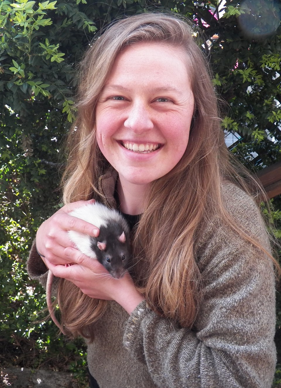 Elana Varner studies rodent ecology at Simon Fraser University