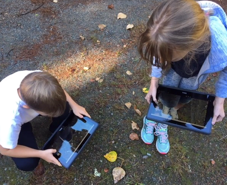 Students given laptops so they could do online school