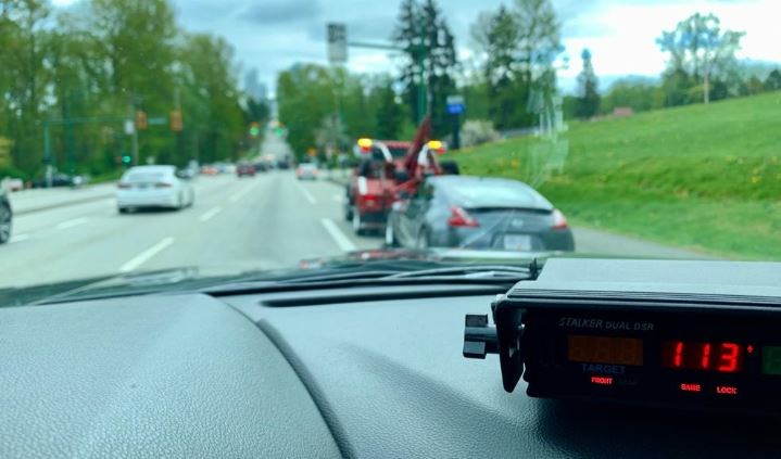 speed speeding burnaby rcmp