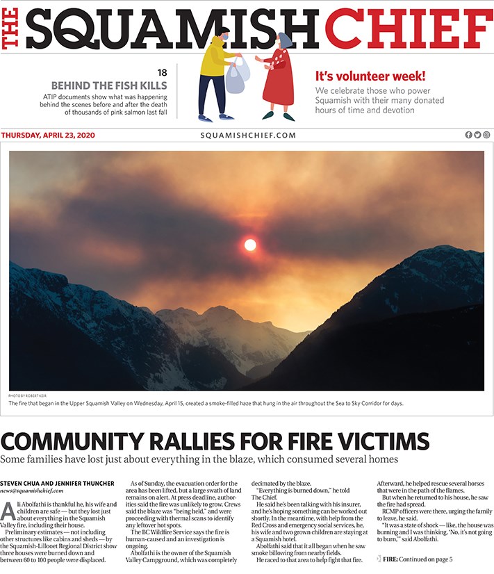The Squamish Chief cover