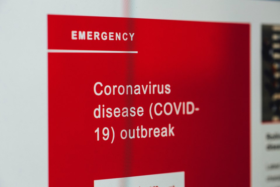 COVID warning