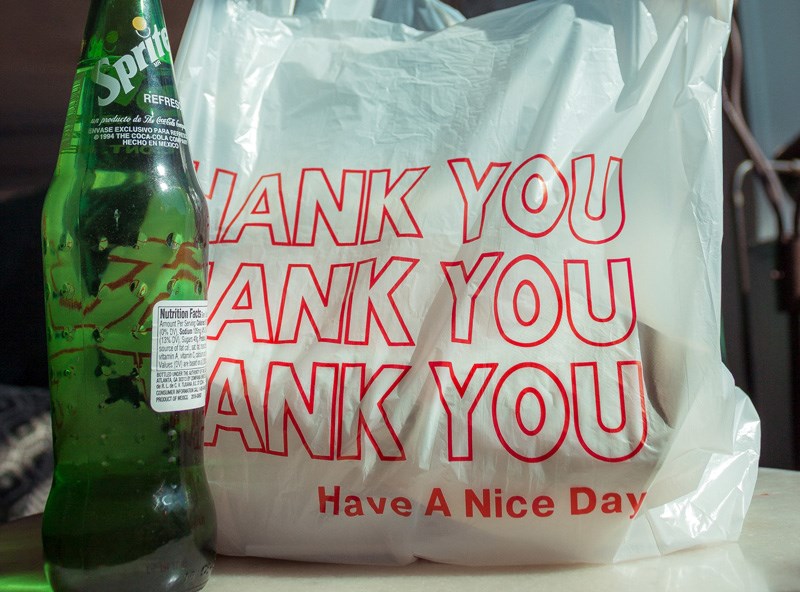 plastic shopping bag