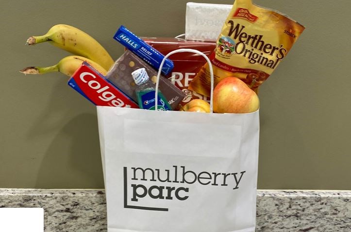 mulberry parc burnaby food drive