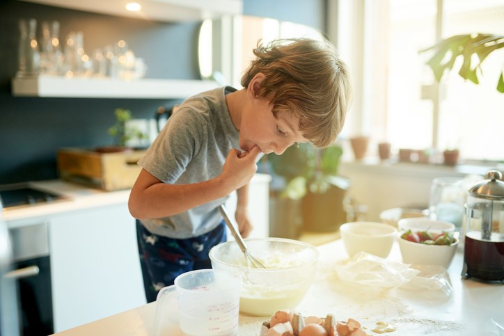 Now is a good time for kids to learn real-life skills, such as baking