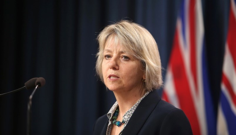 Provincial health officer Bonnie Henry