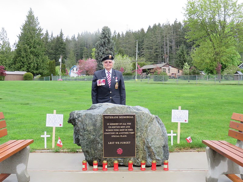 Powell River Legion secretary/treasurer Karen Crashley