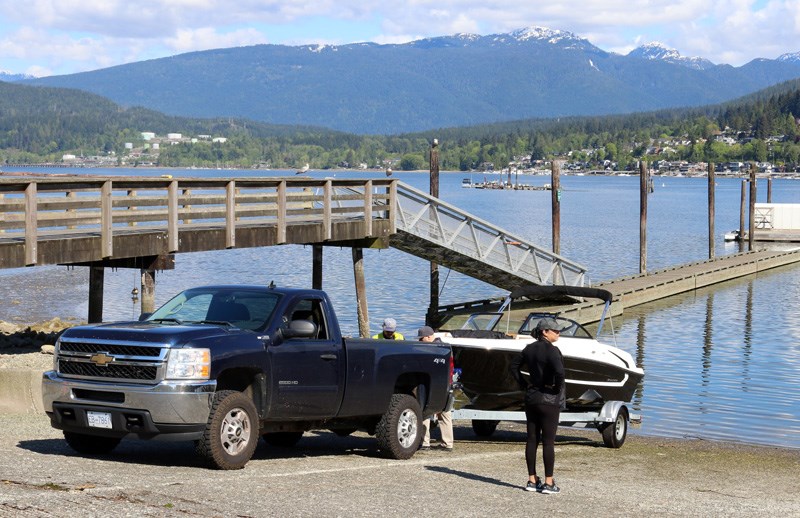 Port Moody boat ramp