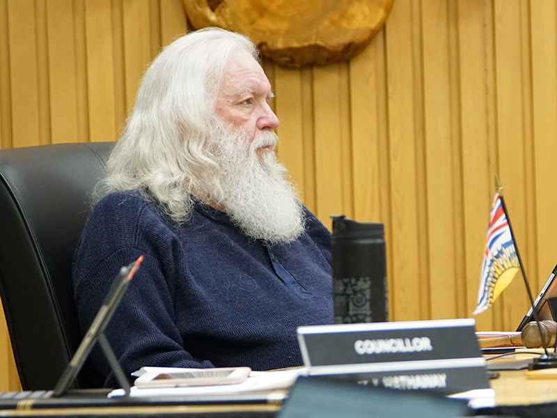 City of Powell River councillor George Doubt