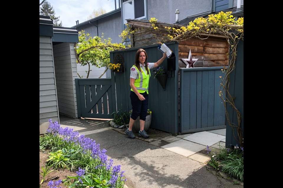 Lauri Kerr has been delivering mail for Canada post for over 15 years, but says for herself and many of her collegues, feelings have changed about their work due to COVID-19.