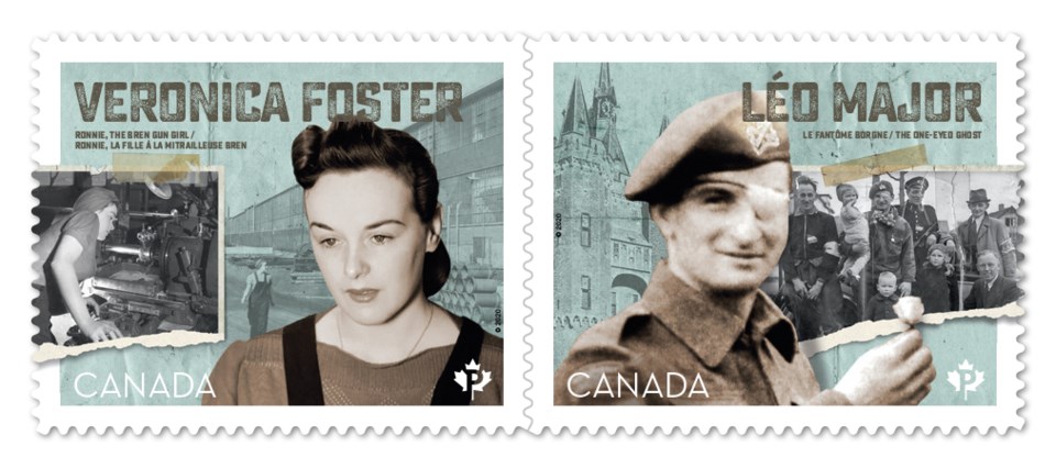 canada post victory in europe day stamps
