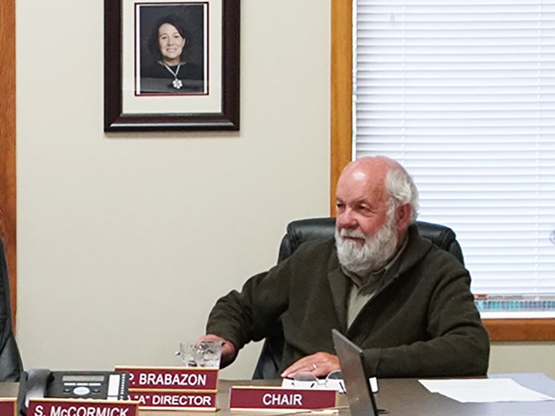 qathet Regional District chair Patrick Brabazon