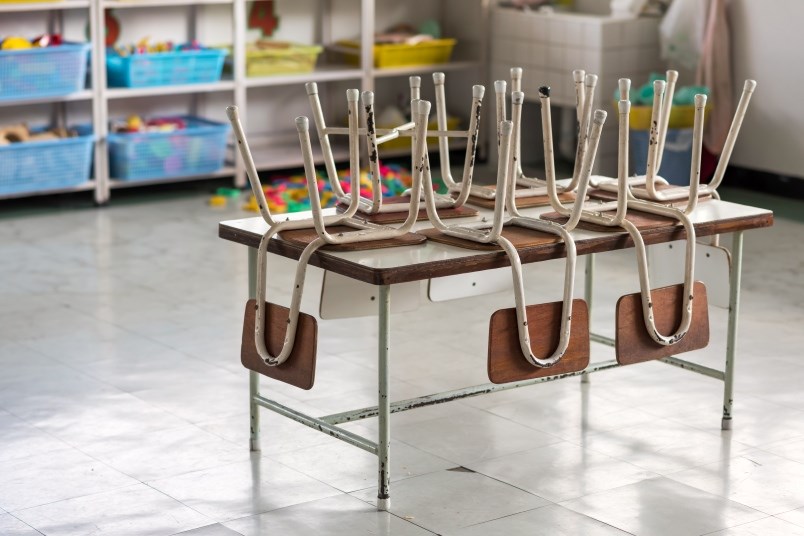 classroom, empty class, stock photo