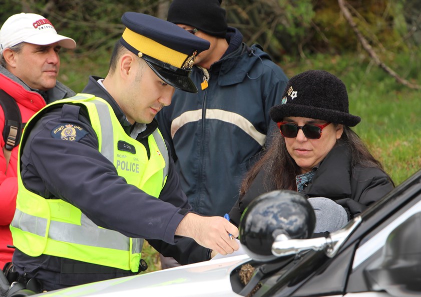 Trans Mountain protest, Pia Massey