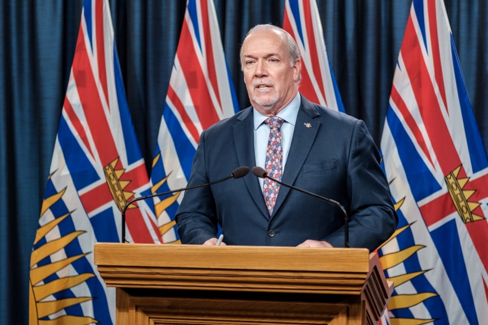 bc premier john horgan