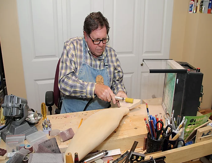 Richmond woodcarving show attracts global talents after moving online_0