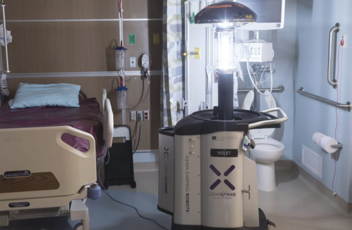 rch royal columbian hospital robot covid-19