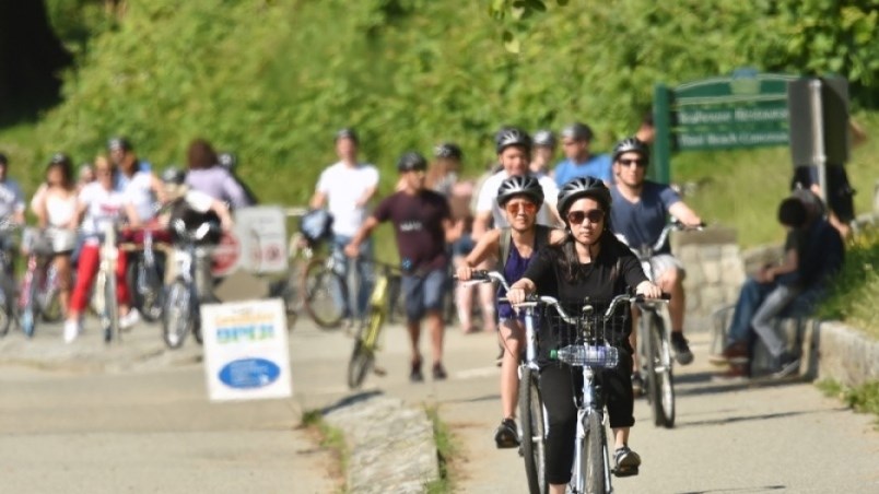 Many have taken to cycling as a means of exercise and a way to get around during the COVID-19 pandem