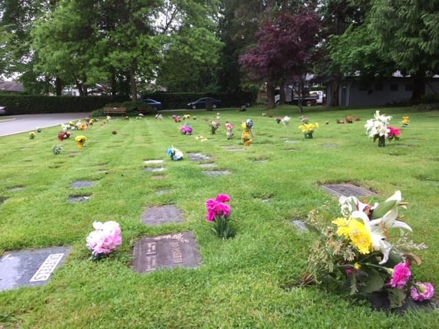 Since 2015, the city of Port Coquitlam has permitted flowers to be placed at grave sites on special