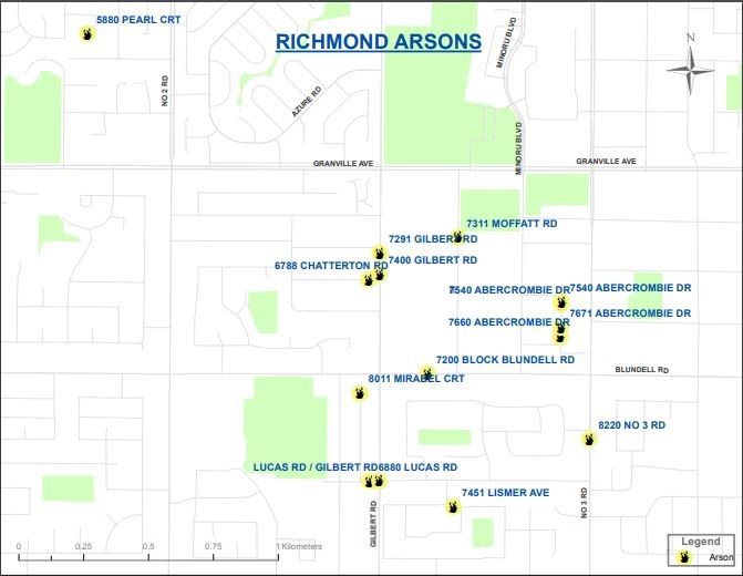 Arson map