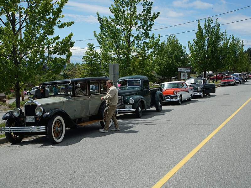 Vintage cars Powell River