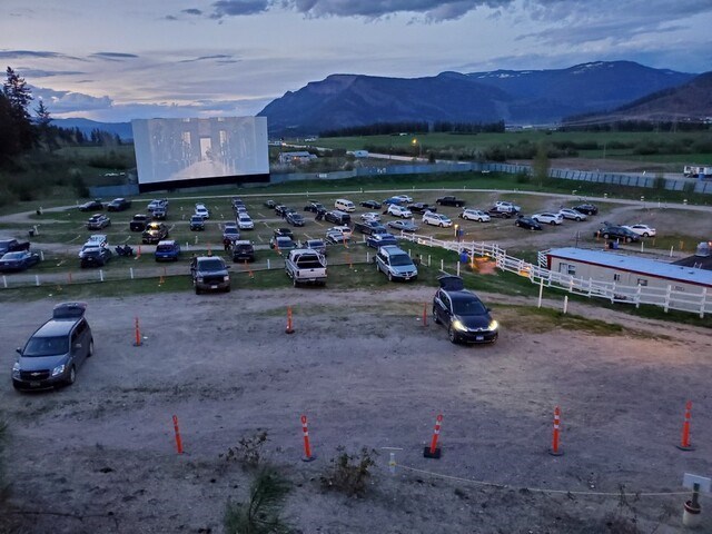 The Starlight Drive-In in Enderby, B.C.