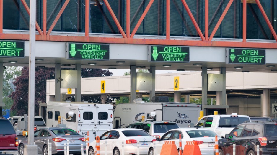 US Canada border crossing