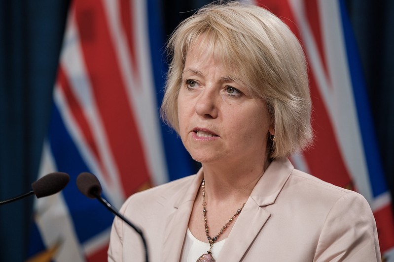 B.C.'s provincial health officer Bonnie Henry spoke to media May 28
