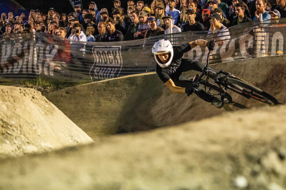 Jakob Jewett at Crankworx Whistler 2019.