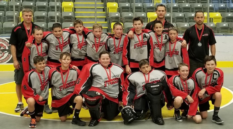 04 peewee Posse lacrosse silver provincial 2018