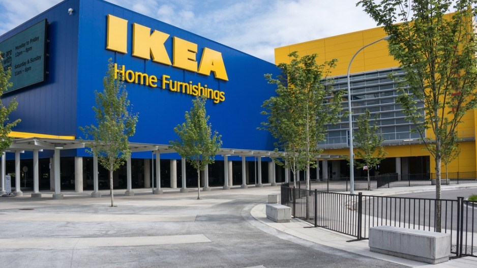 The opening of Ikea's Coquitlam location is among the last of the Swedish furniture retailer's Canad