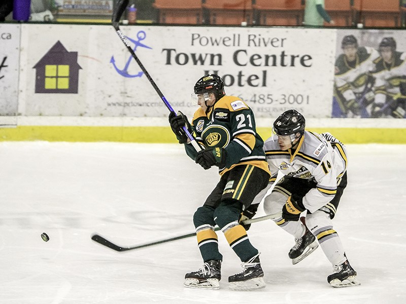 Former Powell River Kings’ forward Rowan Miller